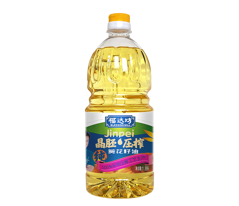 福达坊晶胚优选纯葵花籽油1.8L