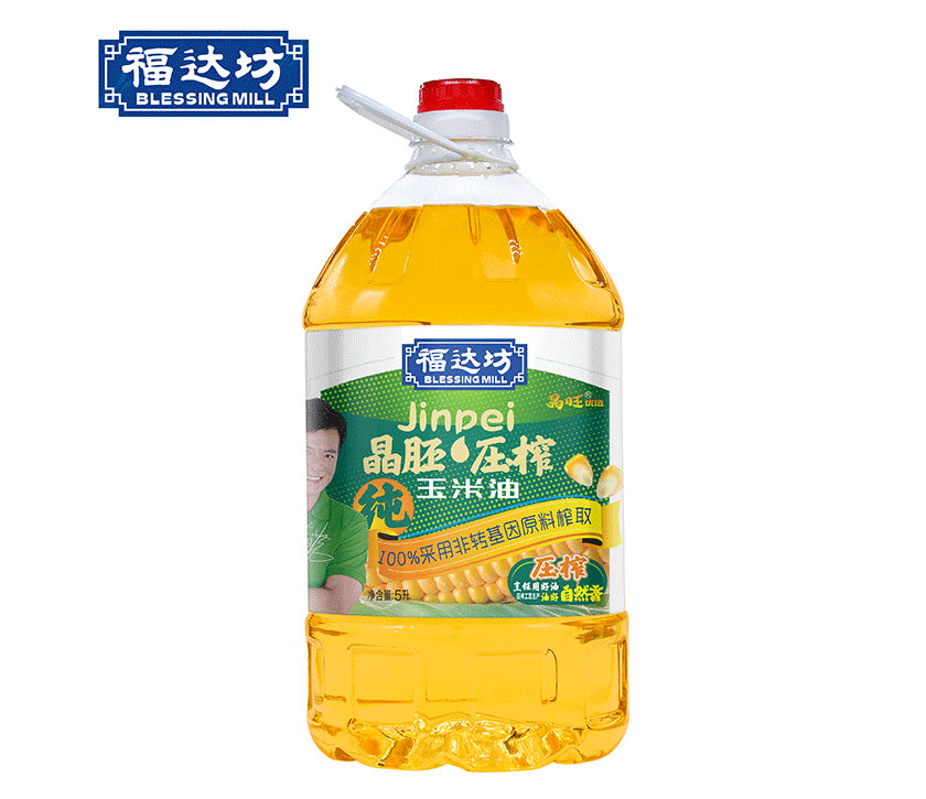 福达坊晶胚优选玉米油5L