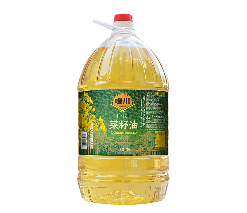 晴川一级菜籽油10L