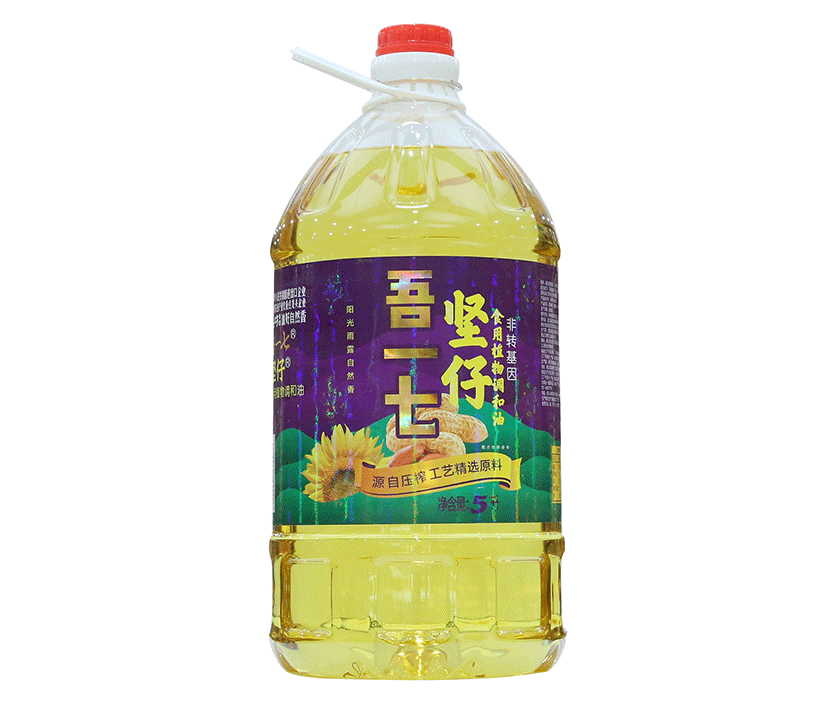 吾一七坚仔食用植物调和油5L