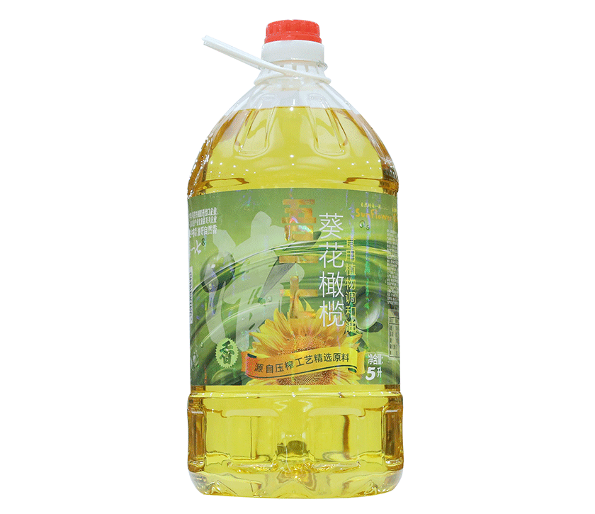 吾一七葵花橄榄食用植物调和油5L