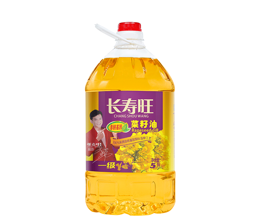 长寿旺非转基因菜籽油5L