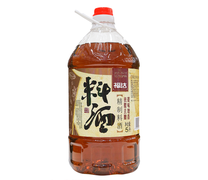 福达精制料酒5L