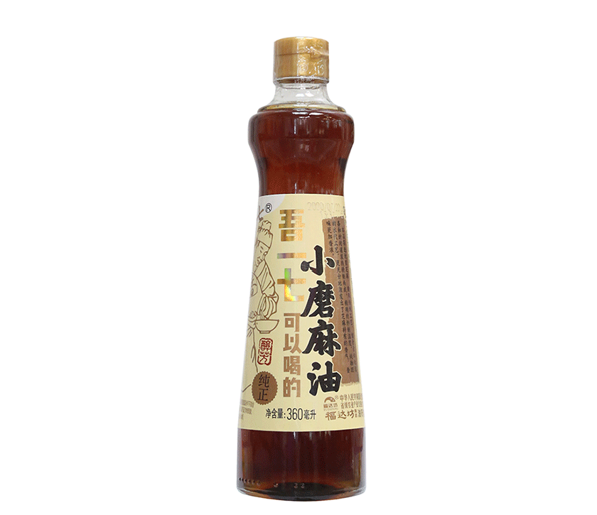 吾一七小磨麻油360ml